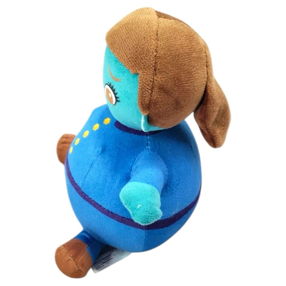 Willy Wonka The Chocolate Factory Plush Violet Beauregard Blueberry Girl Toy 7” - Picture 4 of 14